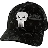 Punisher Arsenal Flex-Fit Baseball Cap with 3-D Embroidered Logo