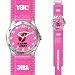 NBA Kids' BF1-MIA Future Star Series Miami Heat Pink Watch