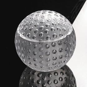 Grainware Frosted Arcylic Golf Ice Bucket with Lid by GRAINWARE