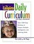 The Complete Daily Curriculum for Early Childhood: Over 1200 Easy Activities to Support Multiple Intelligences and Learning Styles