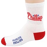 Philadelphia Phillies White Youth 901 (7-9) Tall Team Logo Socks