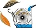 Gutter Filters by GutterBrush - 30 Ft. Prevent Gutter Clogs - Reduce Gutter Cleaning - Protects 5 Inch Gutters - Water Flows While Leaves are Filtered Out