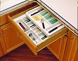 Rev-A-Shelf Rolling Cutlery Tray Insert full tray 21-3/4