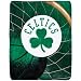 Boston Celtics Kelly Green Reflect Royal Plush Blanket Throw