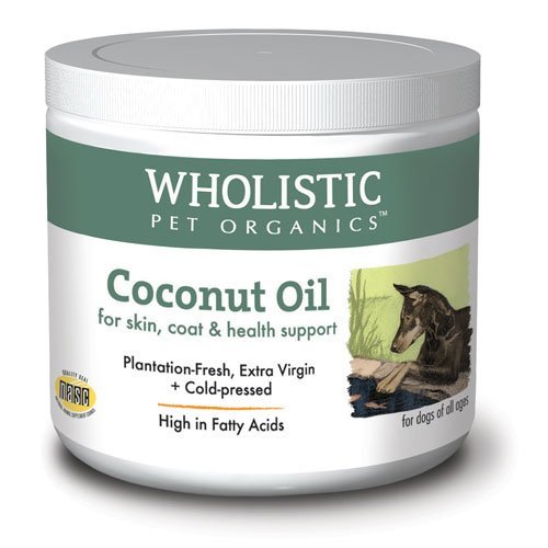 Wholistic Pet Organics Coconut Oil Supplement, 16 fl oz - 2 PACK