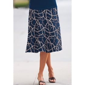Buy A-Line Linen Rayon Skirt by BCO