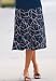 A-Line Linen/Rayon Skirt