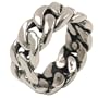 Chain Link - Sterling Silver Ring Size 8