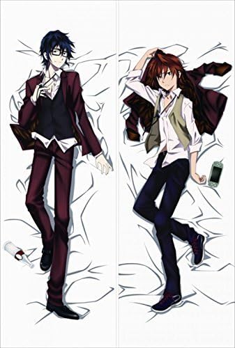 Ulive Anime Dakimakura Hugging Pillow Case: K, Yata Misaki &amp;Amp; Fushimi Saruhiko-20150328