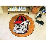 Georgia Bulldogs 29 Diameter Basketball Mat