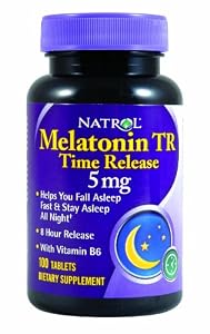 Natrol Melatonin Tr 5mg, 100 tablets (Pack of 2)