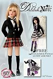 Ashton Drake Doll Delilah Noir - 1 doll comes with 2 outfits, 2 wigs, 2 pairs of feet, 2 pairs of - by Artist