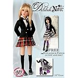 Ashton Drake Doll Delilah Noir - 1 doll comes with 2 outfits, 2 wigs, 2 pairs of feet, 2 pairs of - by Artist