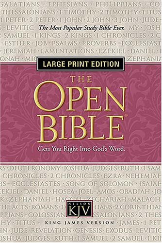 The Open Bible (Bonded Leather)