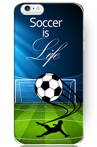 iPhone 6 Case, SPRAWL [Non-Slip] [Perfect-Fit] iPhone 6 (4.7) Case Slim **NEW** [Fit Series] [Thin Fit] Non Slip Surface with Excellent Grip Hard Case - Slim Case for iPhone 6 (4.7) (2014) -- Soccer is Life