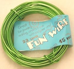 Fun Wire 22 Gauge Coil - Icy Kiwi