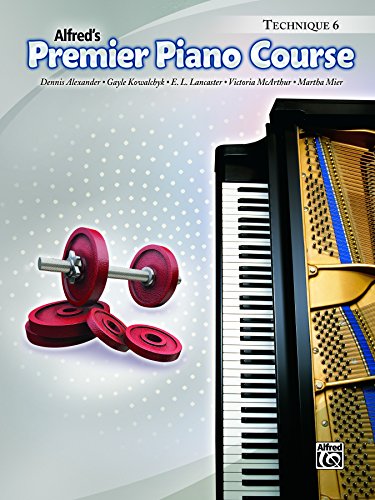 Premier Piano Course: Technique Book 6 (Piano)