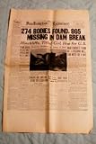 San Francisco Examiner March 14, 1928 274 Bodies Found, 865 Missing in St. Francis Dam Break (North of Los Angeles California) / The Commercial Appeal July 11, 1918 Nashville Tennessee Train Wreck -- Yanks Stop Huns Who Try to Cross Marne (Newspaper Reprint)