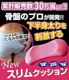 送料無料★あの骨盤矯正スリムクッションがリニューアル!『スリムクッションプラス』の画像