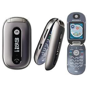 Motorola U6 PEBL Mobile Phone Black Unlocked SIM-free with Motorola S255 Headset, PC Datalink cable and Software Tools