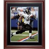 Maurice Jones-Drew Autographed Jacksonville Jaguars (Running black pants) Deluxe Framed 16x20 Photo