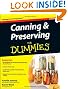 Canning and Preserving For Dummies