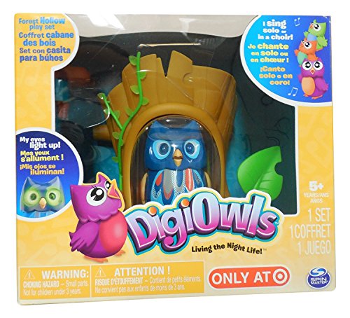 DigiOwls Forest Hollow Play Set Quill