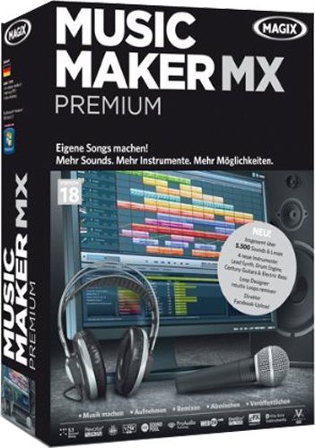 MAGIX Music Maker MX Premium (V.18)