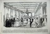 1859 SOIREE KINGS COLLEGE DANCING MEN WOMEN ROMANCE