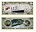 American Art Classics Titanic Collectible Million Dollar Bill Plus Bill Protector