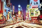 Times Square (New York City, Lights) Art Poster Print - 24" X 36"