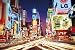 Times Square (New York City, Lights) Art Poster Print - 24 X 36