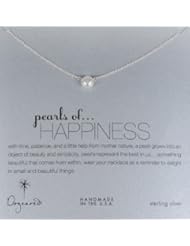 Dogeared Pearls Of Happiness Sterling Silver Boxed Necklace