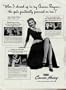 "When I showed up in my Cannon Rayons - the gals practically pounced on 'em!" says SUSANN SHAW, glamorous Conover model. ..... 1942 Cannon Hosiery Ad, A4772.