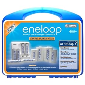 Sanyo Eneloop Travel Power Pack Kit $19.95