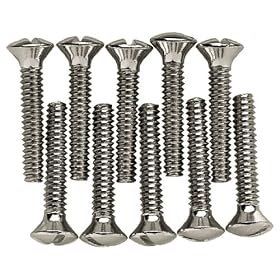 Liberty Hardware 64685 Wall Plate Screw Pack, Satin Nickel