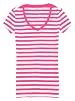 Tommy Hilfiger Women V-neck Striped T-shirt