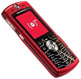 Motorola L7 Slvr Metallic Red Ultra Slim Cellular Phone (Unlocked)