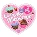 Peaceable Kingdom Cupcake Valentine Heart Pack