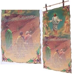 transfiguration Holy Land poster ready for hanging. Top quality poster