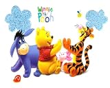 Pooh Bear Tigger playing clap hand game while Eeyore & Piglet watch Disney Iron On Transfer for T-Shirt