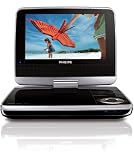 Produkt-Bild: Philips PET 742 Tragbarer DVD-Player (17,8 cm (7 Zoll) LC-Display, DivX-zertifiziert, 5 Stunden Akku) schwarz/silber