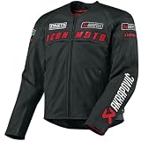 Icon Automag Factory Men’s Leather Street Motorcycle Jacket – Akrapovic