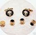 Knights of Columbus Onyx Cufflinks