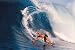 Posters: Surf Poster - Touchant La Vague (91 x 61 cm)