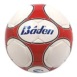 Baden Size 4 Low Bounce Futsal Game Ball, Red/White
