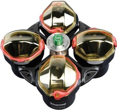 Thermo Fisher 75003700 Adapter for Heraeus Megafuge 16 / 16R and X1 / X1R Benchtop Centrifuge, 34 x 2 mL Volume (Pack of 4)