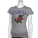 Florida Gators Ladies Ash Big Arch n' Logo T-shirt