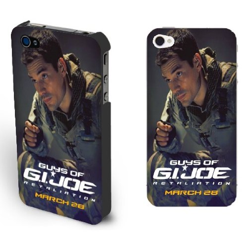 Hero Legends G.i.joe Retaliation Iphone 4/4s Case Cool Iphone Case for Men (GIJ-C Black)