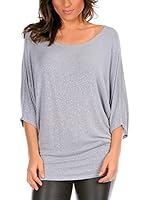 La Belle Parisienne Camiseta Manga Larga Mathilde (Gris)